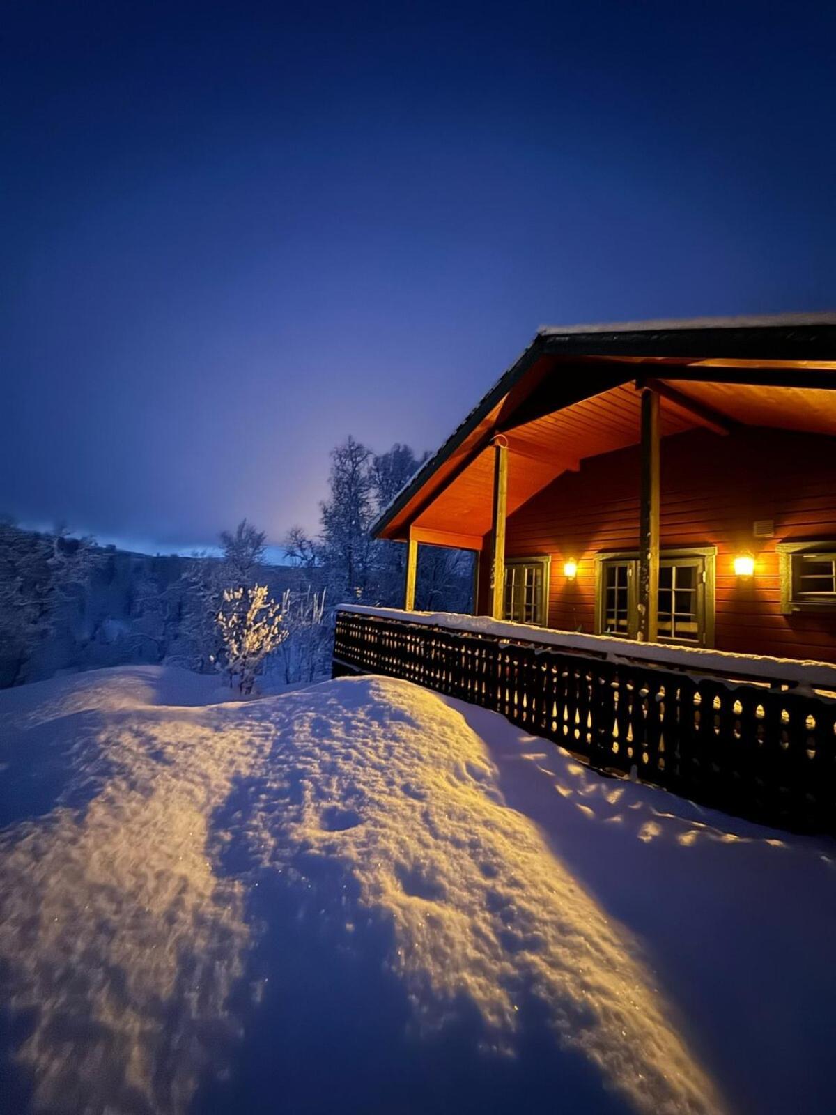 Trivelig Hytte I Senja. Exterior foto